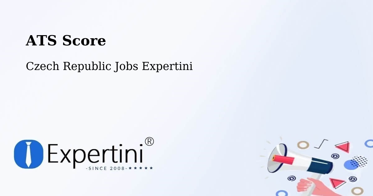 Resume ATS Score & Job Description Match Tool – Radnice - Czech Republic Jobs Expertini