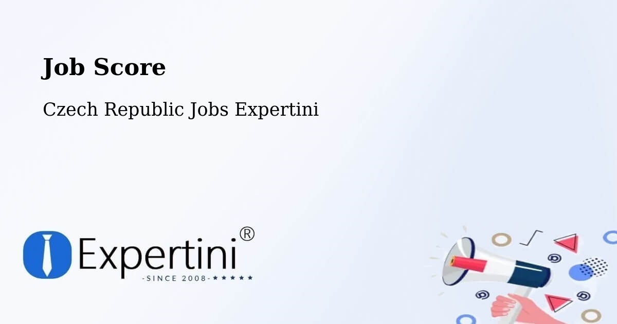 Job Score & Job Description Score Tool – Radnice - Czech Republic Jobs Expertini